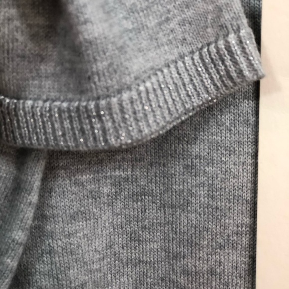 Vince Camuto Split Back Sweater Grey Sz M - Picture 6 of 13